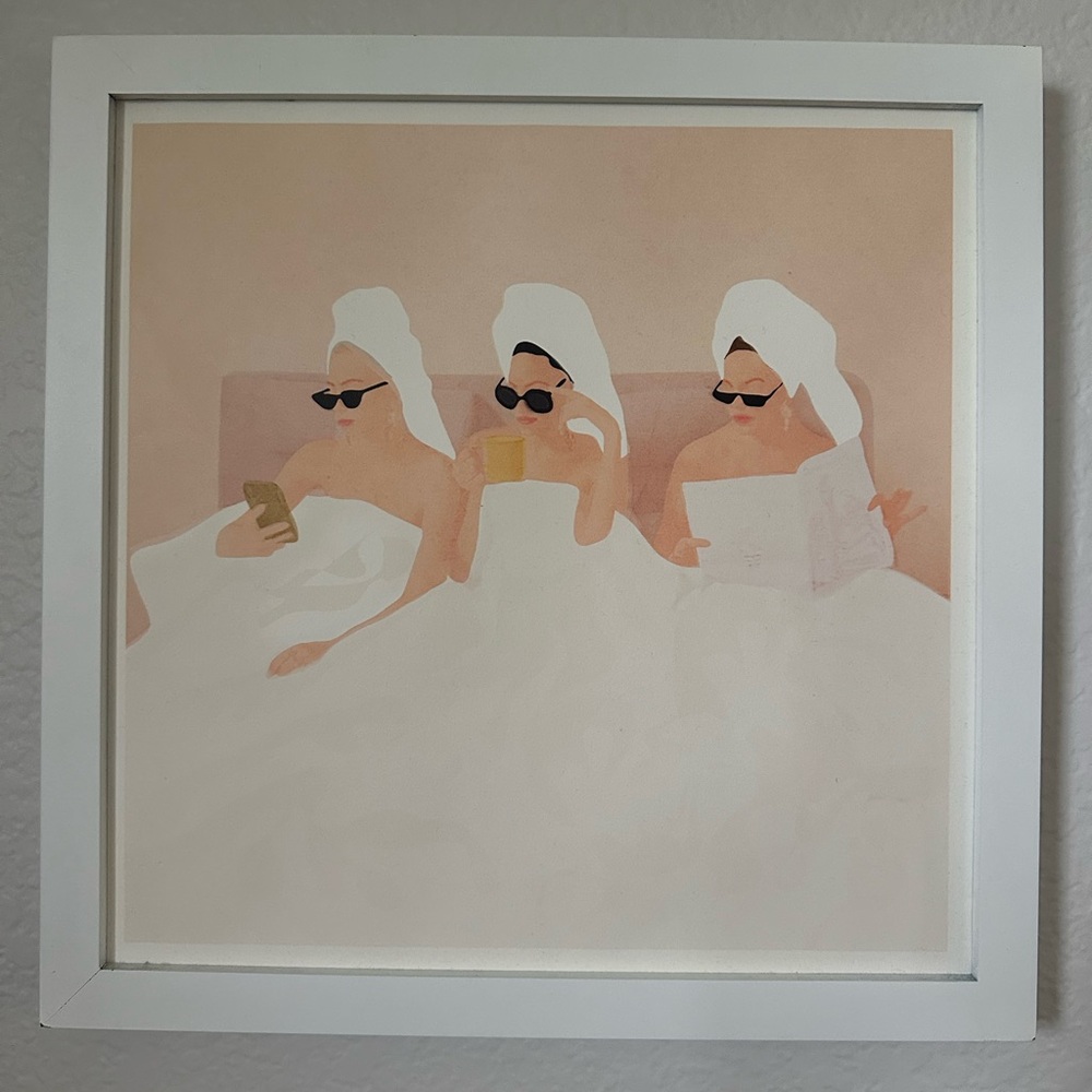 Society6 Framed Girly Print